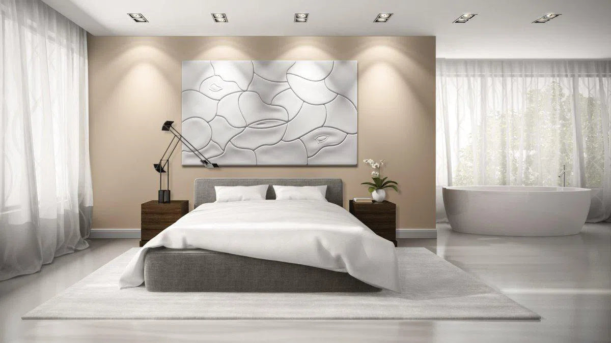 3D Gypsum Mural - MOUGINS - DecorMania.eu