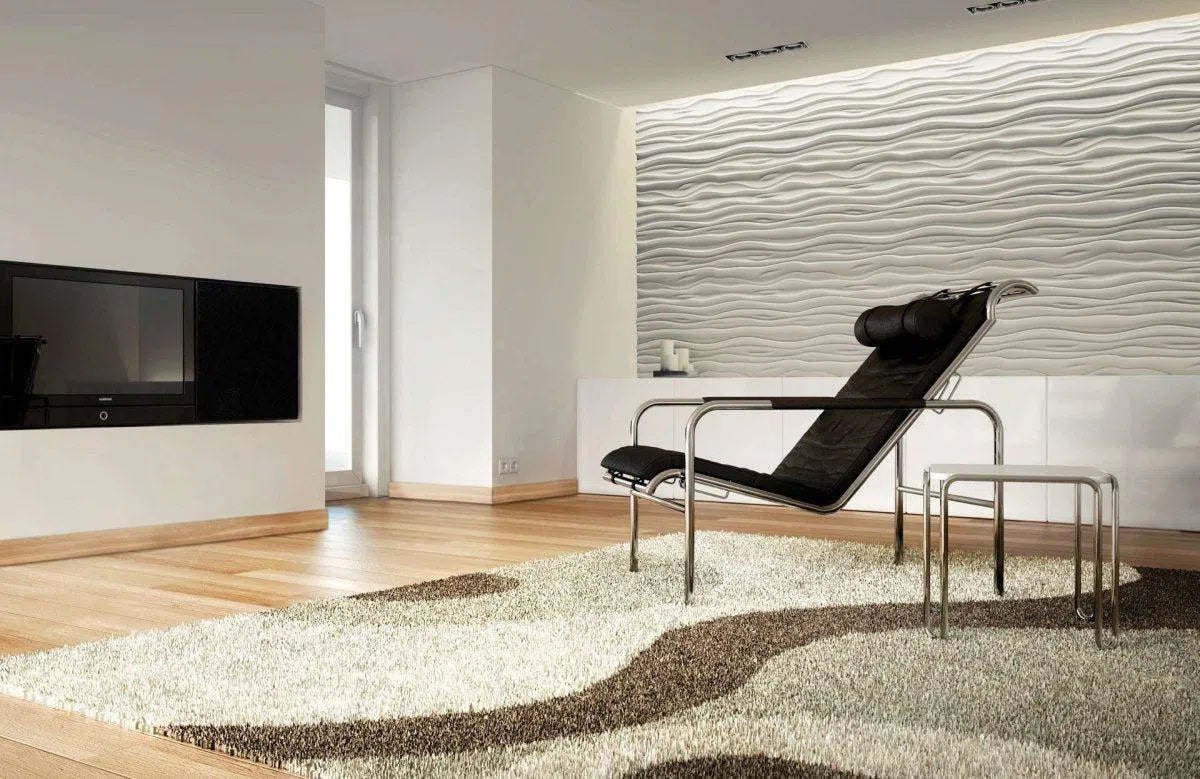 3D Wall Panel - STREAM - DecorMania.eu