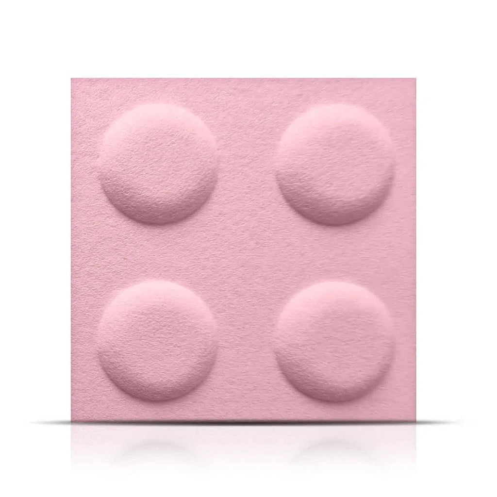 BLOCK 1 - 3D felt panel (sold in packs) - DecorMania.eu