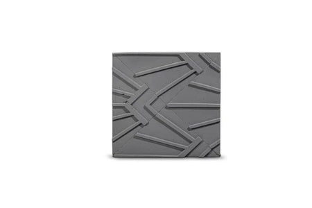 Concrete 3D Tile FORNAX Dark Grey - Box of 12 - DecorMania.eu