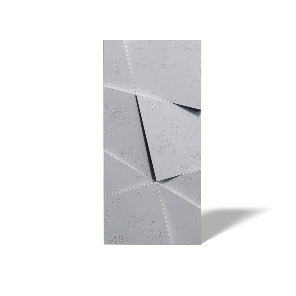 Concrete 3D Wall Panel CRYSTAL - DecorMania.eu