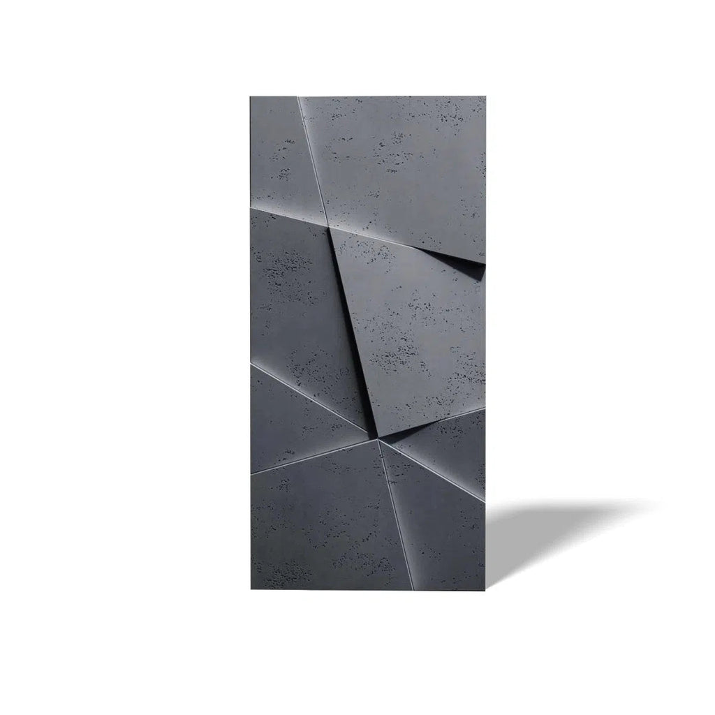 Concrete 3D Wall Panel CRYSTAL - DecorMania.eu