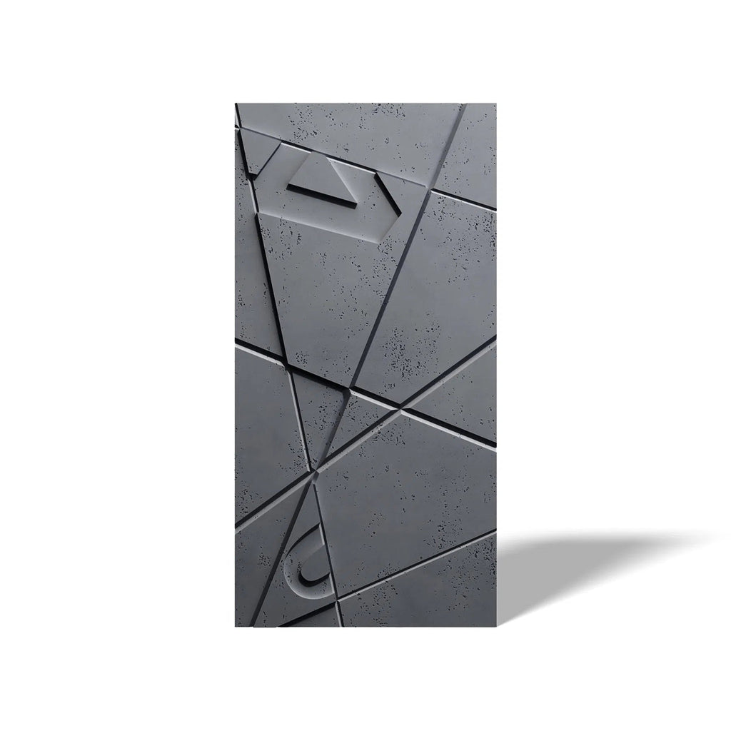 Concrete 3D Wall Panel GRAPHICS-3D Concrete Panels-DecorMania.eu