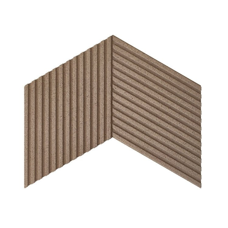 DIAMOND STRIPE 3D Cork Acoustic Panel - DecorMania.eu