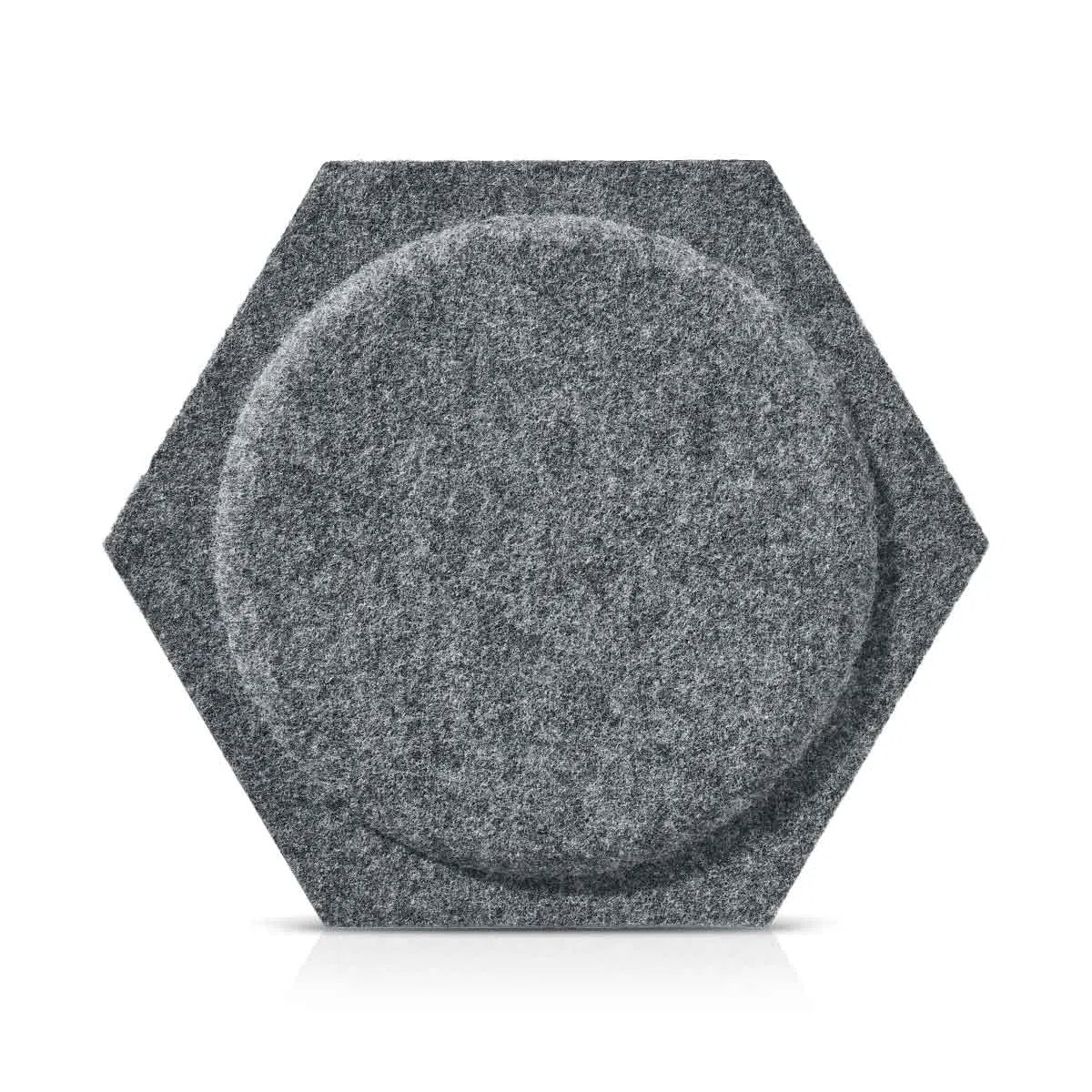 HEXA BOLD 2 Felt Panel - GREY - DecorMania.eu