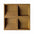 SQUARE 3D Cork Acoustic Panel - DecorMania.eu