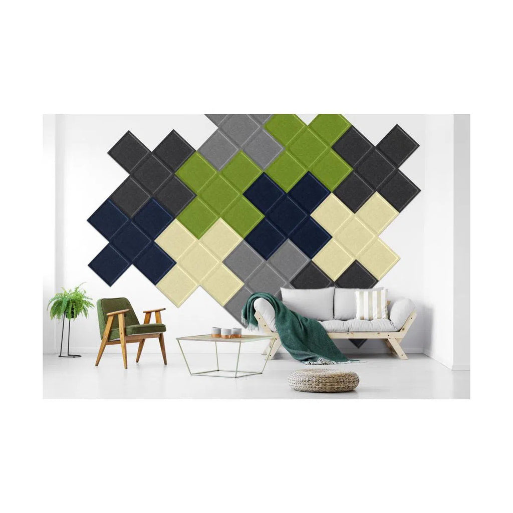 SQUARE BOLD Panel - NAVY - DecorMania.eu